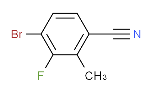 AS09807 | 4-bromo-3-fluoro-2-methylbenzonitrile