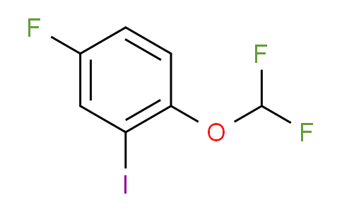 AS09823 | 4-fluoro-2-iodo-1-(difluoromethoxy)benzene