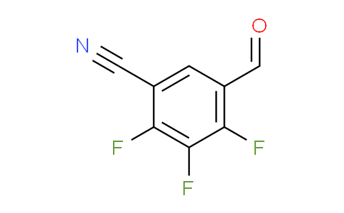 5-cyano-2,3,4-trifluorobenzaldehyde