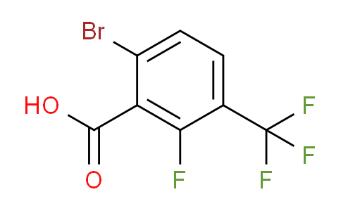 6-bromo-2-fluoro-3-(trifluoromethyl)benzoic acid