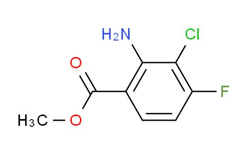 2-氨基-3-氯-4-氟苯甲酸甲酯