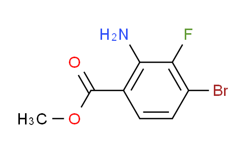 2-氨基-4-溴-3-氟苯甲酸甲酯