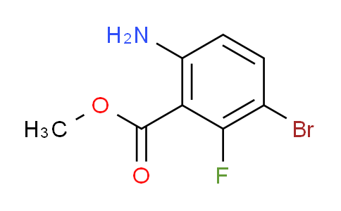 2-氨基-5-溴-6-氟苯甲酸甲酯