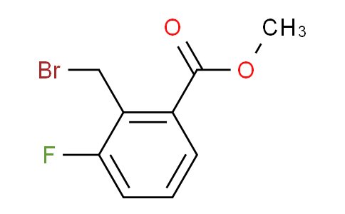 Benzoic acid, 2-(bromomethyl)-3-fluoro-, methyl ester