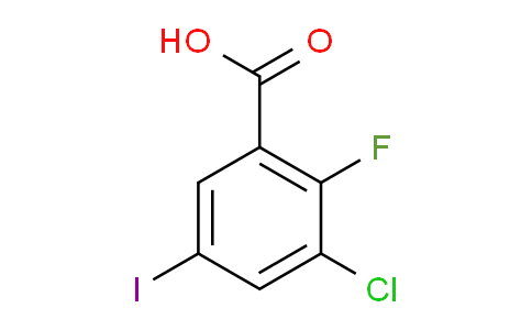 3-Chloro-2-fluoro-5-iodobenzoic acid