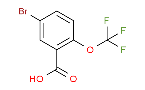 Benzoic acid, 5-bromo-2-(trifluoromethoxy)-