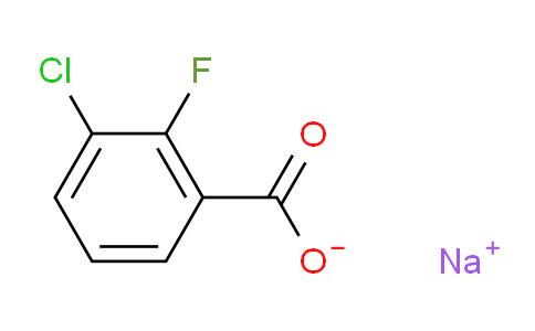 3-氯-2-氟苯甲酸钠
