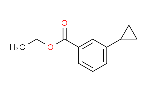 Benzoic acid, 3-cyclopropyl-, ethyl ester