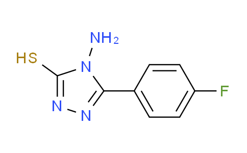 4-Amino-5-(4-fluorophenyl)-4H-1,2,4-triazole-3-thiol