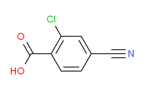 Benzoic acid, 2-chloro-4-cyano-