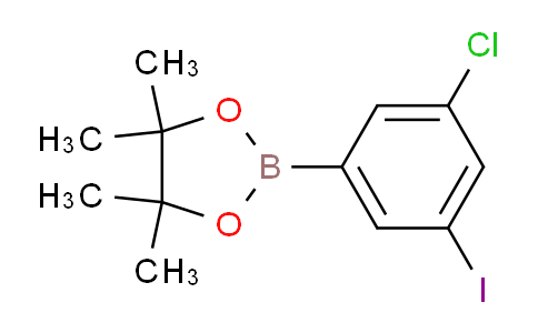 2-(3-Chloro-5-iodophenyl)-4,4,5,5-tetramethyl-1,3,2-dioxaborolane