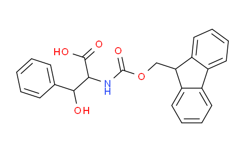 2-((((9H-Fluoren-9-yl)methoxy)carbonyl)amino)-3-hydroxy-3-phenylpropanoic acid