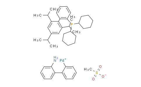 Methanesulfonato(2-dicyclohexylphosphino-2',4',6'-tri-i-propyl-1,1'-biphenyl)(2'-amino-1,1'-biphenyl-2-yl)palladium(ii)