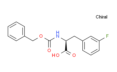 (S)-2-(((Benzyloxy)carbonyl)amino)-3-(3-fluorophenyl)propanoic acid