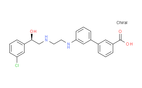 (R)-3'-((2-((2-(3-Chlorophenyl)-2-hydroxyethyl)amino)ethyl)amino)-[1,1'-biphenyl]-3-carboxylic acid