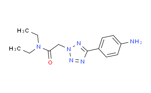 2-(5-(4-Aminophenyl)-2H-tetrazol-2-yl)-N,N-diethylacetamide