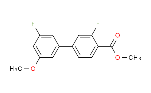Methyl 3,3'-difluoro-5'-methoxy-[1,1'-biphenyl]-4-carboxylate