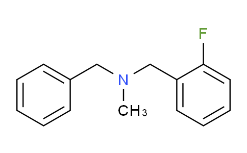 N-Benzyl-1-(2-fluorophenyl)-N-methylmethanamine
