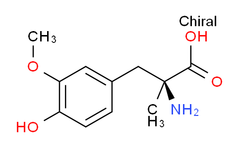 (S)-2-Amino-3-(4-hydroxy-3-methoxyphenyl)-2-methylpropanoic acid