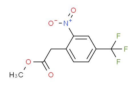Methyl 2-(2-nitro-4-(trifluoromethyl)phenyl)acetate