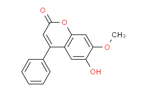 6-Hydroxy-7-methoxy-4-phenyl-2H-chromen-2-one