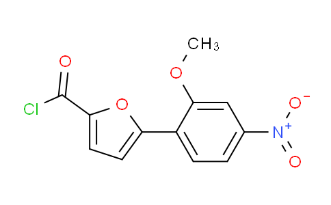 5-(2-Methoxy-4-nitrophenyl)furan-2-carbonyl chloride