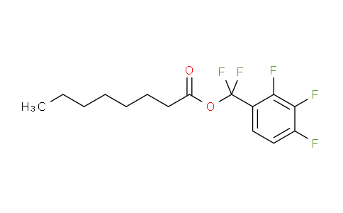 Difluoro(2,3,4-trifluorophenyl)methyl octanoate