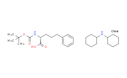 Dicyclohexylamine (R)-2-((tert-butoxycarbonyl)amino)-5-phenylpentanoate