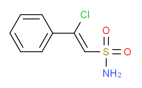 (Z)-2-Chloro-2-phenylethenesulfonamide