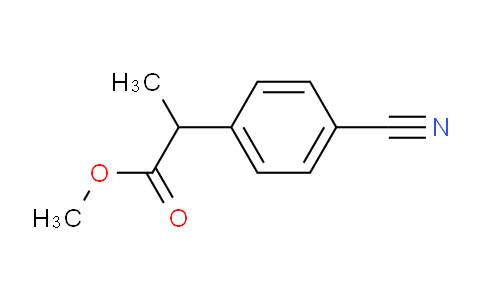 Methyl 2-(4-cyanophenyl)propanoate