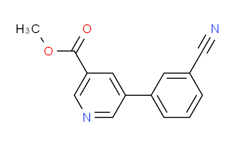 Methyl 5-(3-cyanophenyl)nicotinate