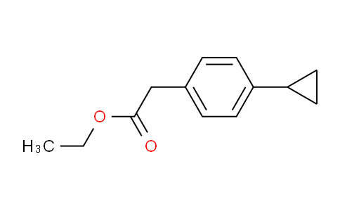 Ethyl 2-(4-cyclopropylphenyl)acetate