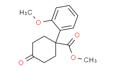 Methyl 1-(2-Methoxyphenyl)-4-oxocyclohexanecarboxylate