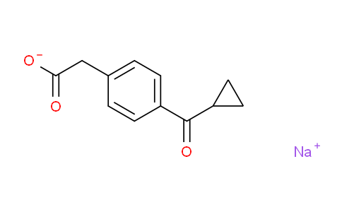 Sodium 2-(4-(cyclopropanecarbonyl)phenyl)acetate