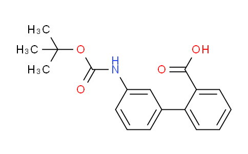 3'-((tert-Butoxycarbonyl)amino)-[1,1'-biphenyl]-2-carboxylic acid