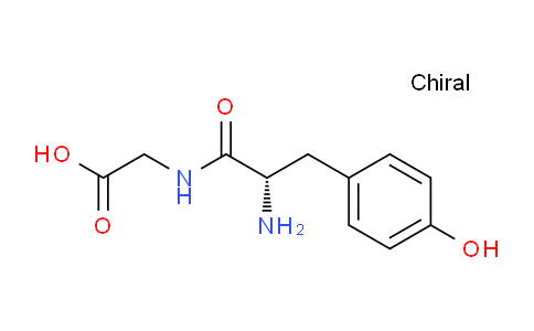 (S)-2-(2-Amino-3-(4-hydroxyphenyl)propanamido)acetic acid