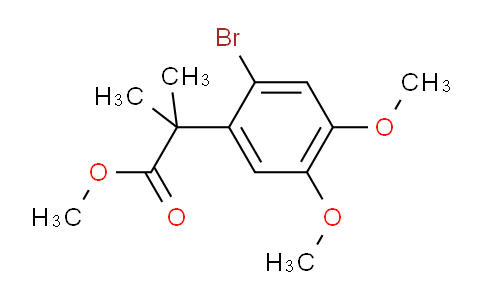 Methyl 2-(2-bromo-4,5-dimethoxyphenyl)-2-methylpropanoate