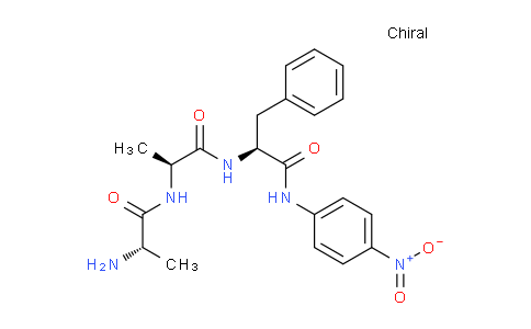 (S)-2-((S)-2-((S)-2-Aminopropanamido)propanamido)-N-(4-nitrophenyl)-3-phenylpropanamide