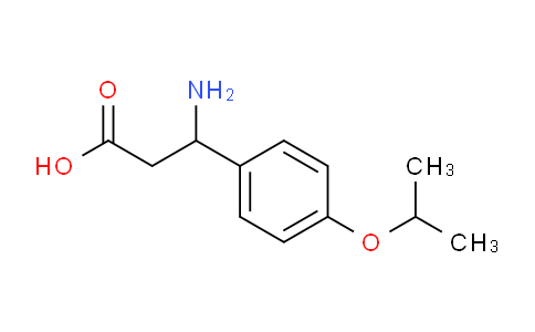 3-Amino-3-(4-isopropoxyphenyl)propanoic acid