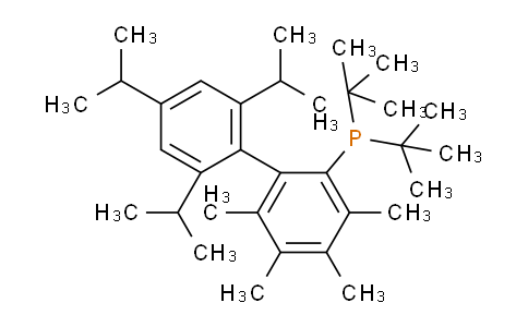 Di-tert-butyl(2',4',6'-triisopropyl-3,4,5,6-tetramethyl-[1,1'-biphenyl]-2-yl)phosphine