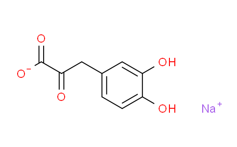 Sodium 3-(3,4-dihydroxyphenyl)-2-oxopropanoate