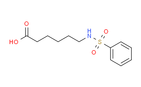6-(Phenylsulfonamido)hexanoic acid