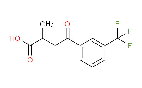 2-Methyl-4-oxo-4-(3-(trifluoromethyl)phenyl)butanoic acid