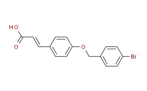 3-(4-((4-Bromobenzyl)oxy)phenyl)acrylic acid