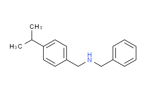 N-Benzyl-1-(4-isopropylphenyl)methanamine