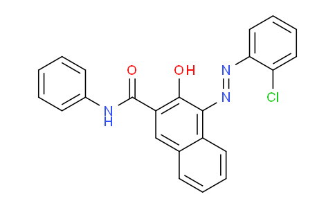 4-((2-Chlorophenyl)diazenyl)-3-hydroxy-N-phenyl-2-naphthamide