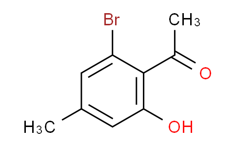 1-(2-Bromo-6-hydroxy-4-methylphenyl)ethanone