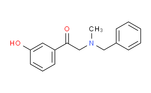 2-(Benzyl(methyl)amino)-1-(3-hydroxyphenyl)ethanone