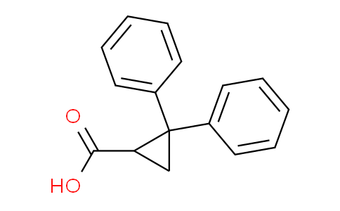 2,2-Diphenylcyclopropanecarboxylic acid