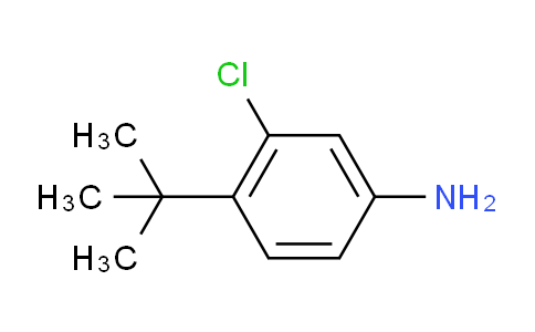 Benzenamine, 3-chloro-4-(1,1-dimethylethyl)-
